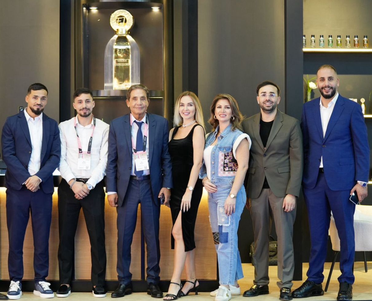 L'équipe Emmanuelle Jane à BeautyWorld Dubai